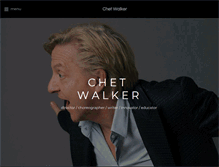Tablet Screenshot of chetwalker.com